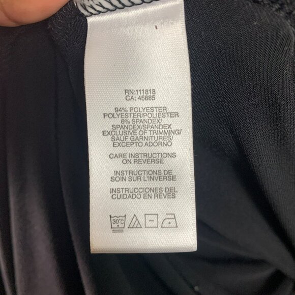 🟣🟣🟣 MICHAEL KORS Women's Size Small Petite Puff Sleeve Studded Tunic Dress - Picture 7 of 9